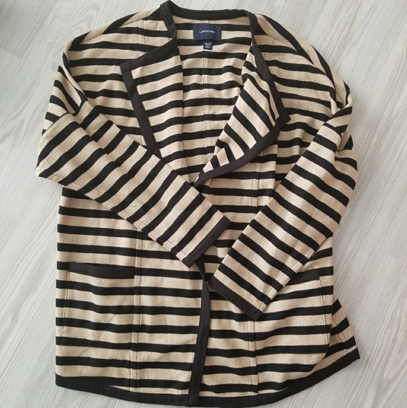 Lands' End Sweaters - Striped Lands End Cardigan Sweater Like New!